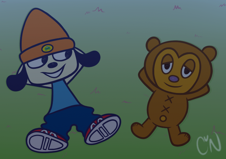 bear canine clothed clothing dog footwear mammal parappa parappa_rappa parappa_the_rapper pj_berri shoes video_games