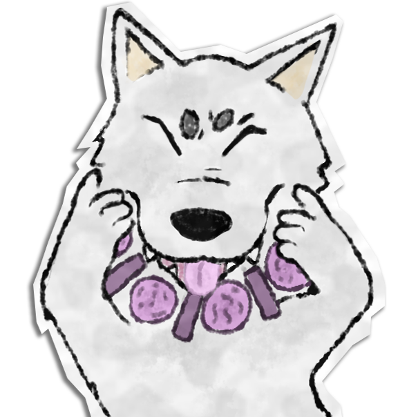 2023 alpha_channel ayakashi canid canine canis digital_drawing_(artwork) digital_media_(artwork) domestic_dog feral ghost honeywolfpussy kekkaishi madarao_(kekkaishi) male mammal simple_background solo spirit transparent_background white_body wolf