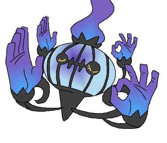 4_arms 5_fingers aliasing alpha_channel chandelure eyes_closed just_right meme multi_arm multi_limb nintendo not_furry ok_sign pacha_(the_emperor's_new_groove) pok&eacute;mon simple_background transparent_background unknown_artist video_games