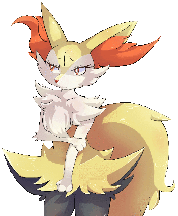 alpha_channel animated braixen collarbone female half-closed_eyes indarkwaters looking_to_the_side low_res nintendo pok&eacute;mon pok&eacute;mon_(species) red_eyes simple_background solo standing video_games