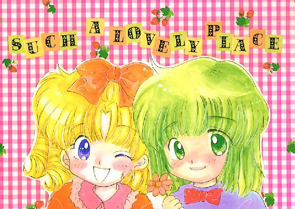 akazukin_chacha blonde_hair dorothy green_hair head seravi