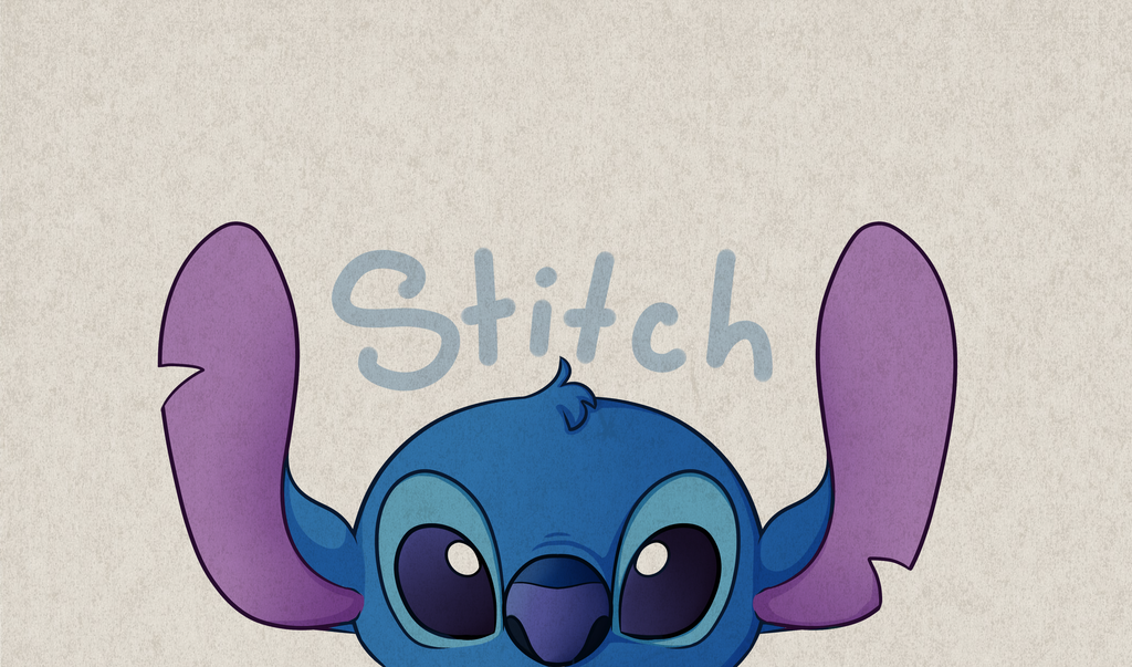 2016 alien blue_eyes blue_fur blue_nose digital_drawing_(artwork) digital_media_(artwork) disney experiment_(species) front_view fur head_tuft headshot_portrait lilo_and_stitch looking_at_viewer notched_ear portrait simple_background solo solosandwich stitch textured_background tuft