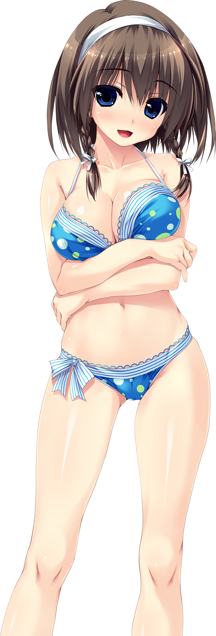 bikini cleavage clochette haruru_minamo_ni! matsufusa_ema shintarou swimsuits transparent_png