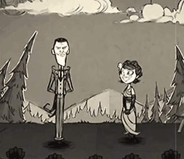 animated charlie_(don't_starve) don't_starve maxwell_(don't_starve) smile