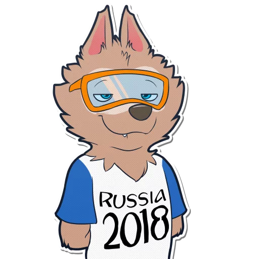 2017 alpha_channel anthro canine clothed clothing cobaltsynapse fifa happy male mammal mascot naughty_face simple_background smile solo transparent_background wolf zabivaka