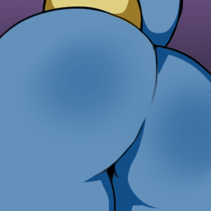 ambiguous_gender animated anthro big_butt butt canine close-up lucario mammal night0wi nintendo nude pok&eacute;mon pok&eacute;mon_(species) presenting presenting_hindquarters solo video_games wiggle