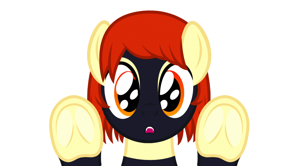 2018 alpha_channel amber_eyes animated badumsquish eye_shimmer fan_character fangs female hair lamia looking_at_viewer milk_snake my_little_pony naga reaction_image red_hair reptile scalie simple_background snake solo tailwag transparent_background