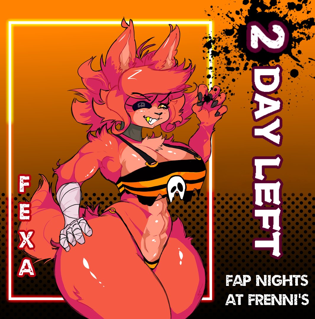 animatronic anthro big_breasts breasts canid canine chest_tuft clothed clothing eye_patch eyewear female five_nights_at_freddy's fox foxy_(cally3d) foxy_(fnaf) fredina's_nightclub gold_(metal) gold_tooth hair machine mammal red_hair robot scottgames skimpy solo stormkinght tail tuft