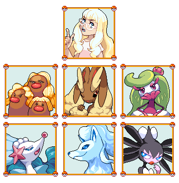 5_fingers alolan_dugtrio alolan_form alolan_ninetales alpha_channel brown_body canid canine cc-by-nc-nd clothed clothing creative_commons digital_media_(artwork) eyewear female feral fingers generation_4_pokemon generation_5_pokemon generation_7_pokemon glasses gothitelle hair human humanoid lagomorph lopunny low_res mammal moawling nintendo pixel_(artwork) pokemon pokemon_(species) primarina regional_form_(pokemon) simple_background transparent_background