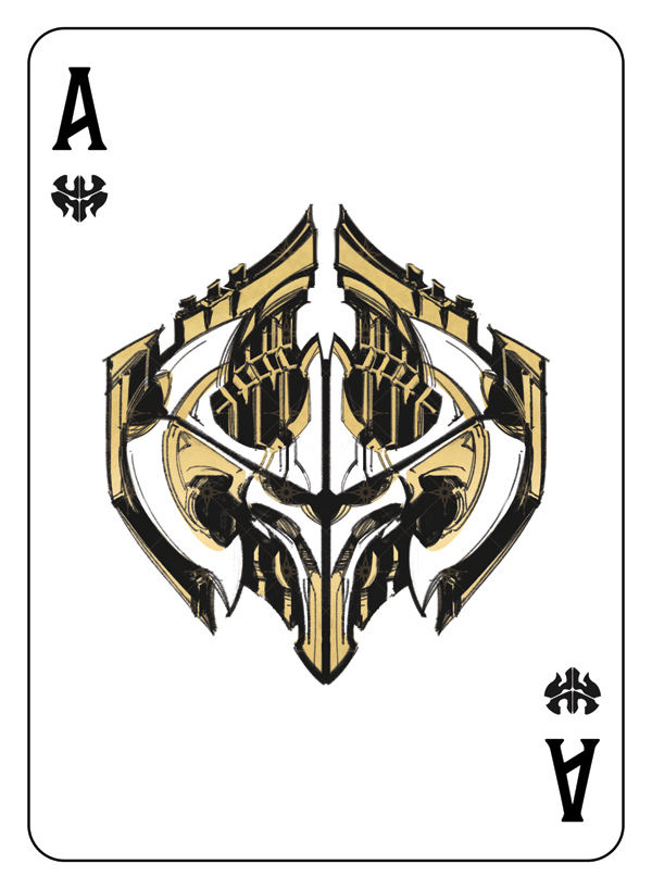 ace_(playing_card) card league_of_legends noxus_(league_of_legends) phantom_ix_row playing_card