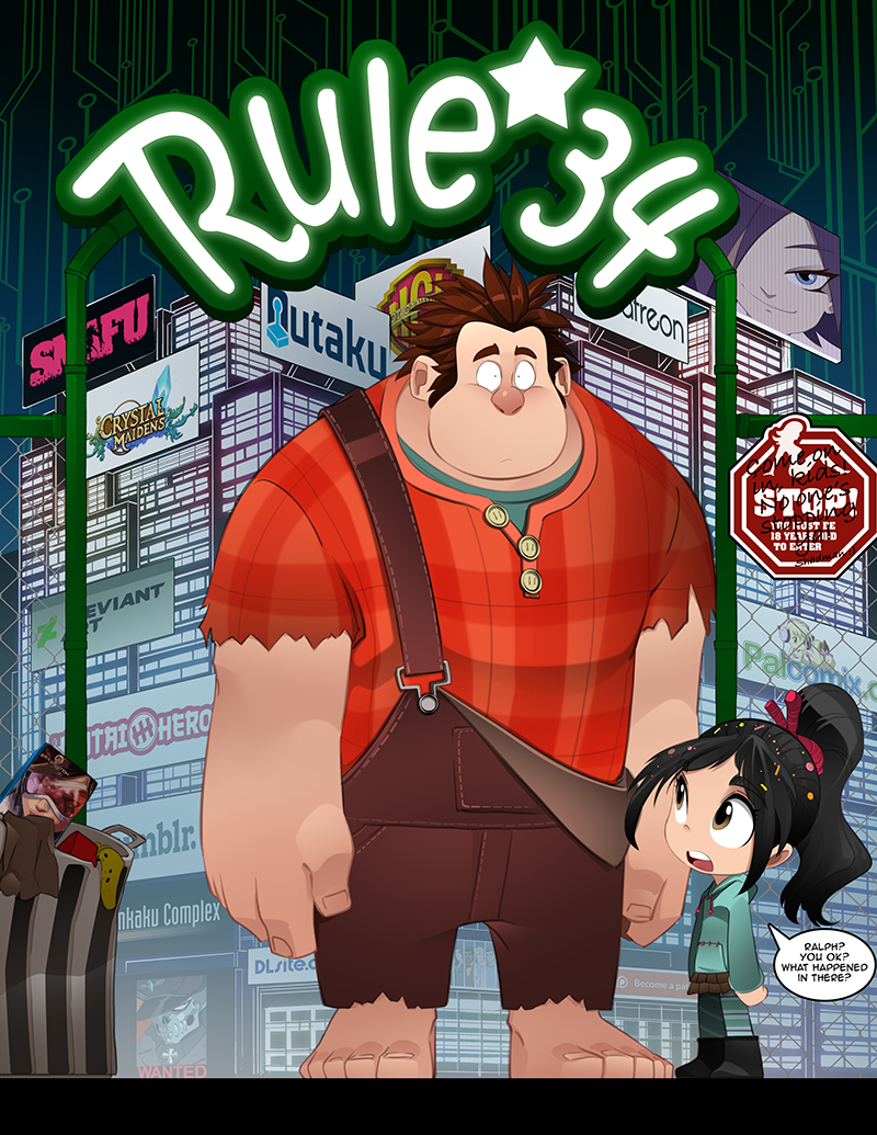 1girl black_hair bleedman brown_eyes brown_hair child disney eyebrows feet long_hair open_mouth ponytail rule_34 skirt speech_bubble standing tied_hair toes tracer_(overwatch) vanellope_von_schweetz wreck-it_ralph wreck-it_ralph_(character) zone-tan