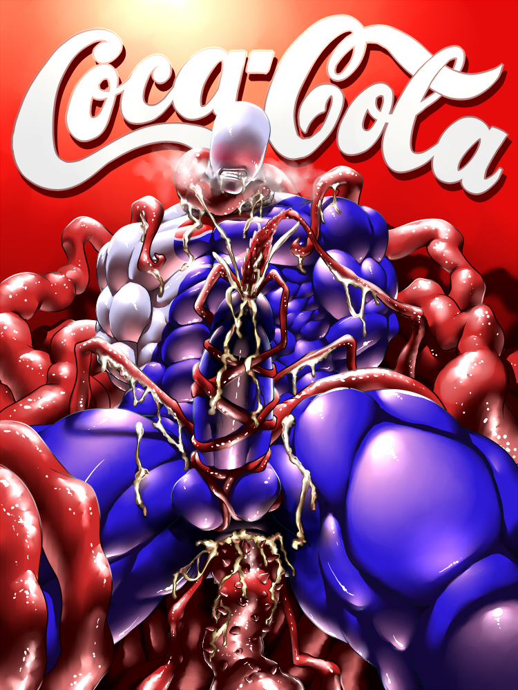 coca-cola coke mascots pepsi pepsiman soda