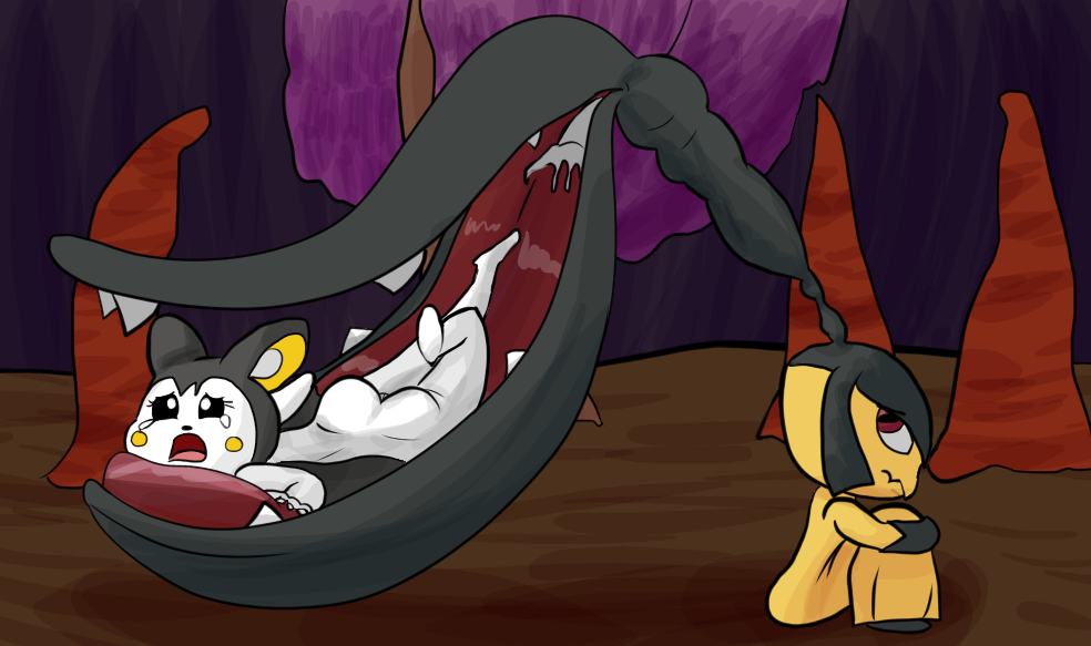 butt emolga female mawile nintendo nude pok&eacute;mon pok&eacute;mon_(species) video_games vore