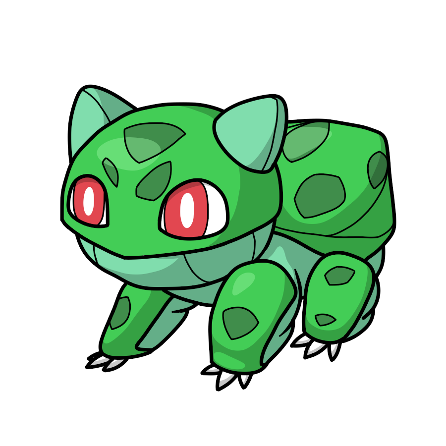 2018 3_toes alternate_species ambiguous_gender arthropod bugdex bulbasaur claws digital_drawing_(artwork) digital_media_(artwork) exoskeleton fak&eacute;mon feral front_view full-length_portrait green_exoskeleton green_spots insect nintendo pok&eacute;mon pok&eacute;mon_(species) portrait quadruped red_eyes ricky_hoffman simple_background smile solo spots spotted_exoskeleton standing toe_claws toes toony video_games white_background white_claws