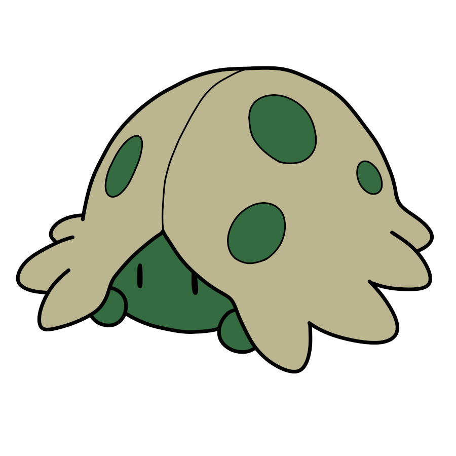 2018 alternate_species ambiguous_gender arthropod black_eyes bugdex digital_drawing_(artwork) digital_media_(artwork) fak&eacute;mon featureless_hands feral front_view full-length_portrait green_body green_spots nintendo pok&eacute;mon pok&eacute;mon_(species) portrait ricky_hoffman shroomish simple_background solo spots spotted_body tan_body toony two_tone_body vertical_bar_eyes video_games waddling_head white_background