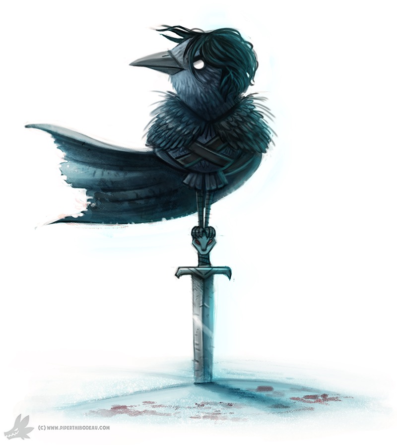 avian beak better_version_at_source bird clothing corvid crow cryptid-creations feral game_of_thrones hair jon_snow male melee_weapon solo sword weapon
