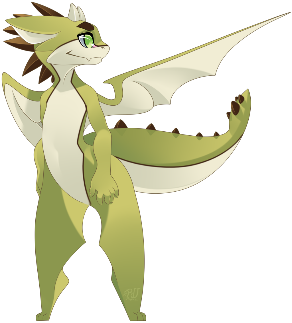 2018 alpha_channel anthro dragon green_eyes membranous_wings phation simple_background smile solo spines transparent_background wings