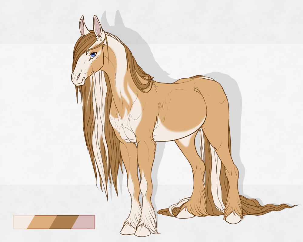 ambiguous_gender cream equine hair horse mammal mane savanna savannah_(character) solo