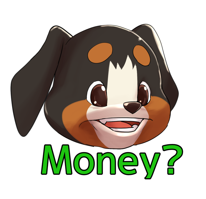 2017 ambiguous_gender animoji canine digital_media_(artwork) dog english_text mammal manizu manmosu_marimo meme open_mouth reaction_image simple_background text white_background