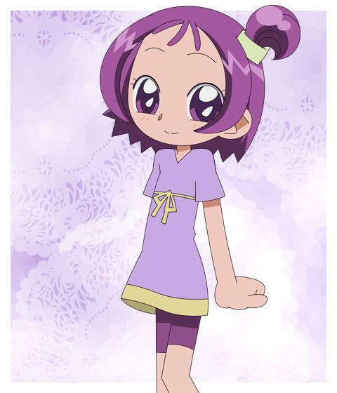child hatomugisan ojamajo_doremi purple_hair segawa_onpu