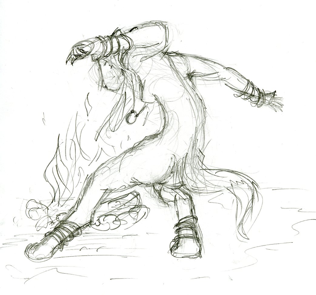 breasts butt dancing fire mammal mustela mustelid musteline shiverfox sketch vianaralia_bonesinger