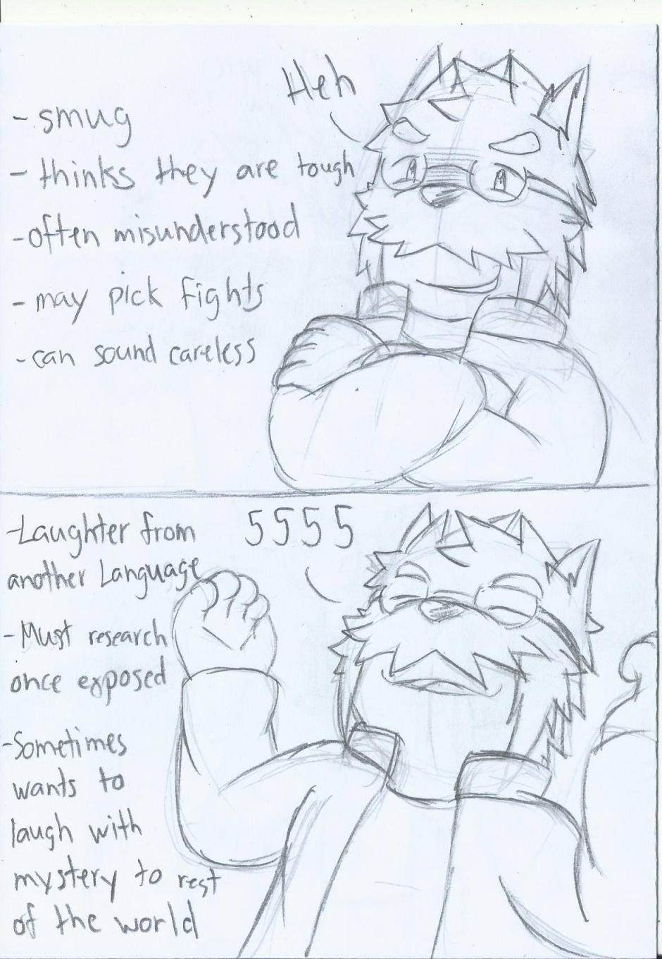 canid canine comic eyewear glasses hi_res mammal the_goukou_zone