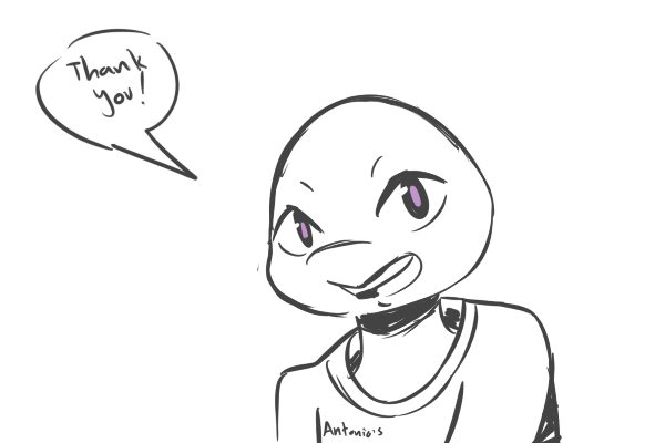 2019 anthro clothed clothing dialogue donatello_(tmnt) english_text inkyfrog looking_at_viewer male open_mouth open_smile purple_eyes reptile scalie shell simple_background smile speech_bubble spot_color talking_to_viewer teenage_mutant_ninja_turtles text turtle white_background