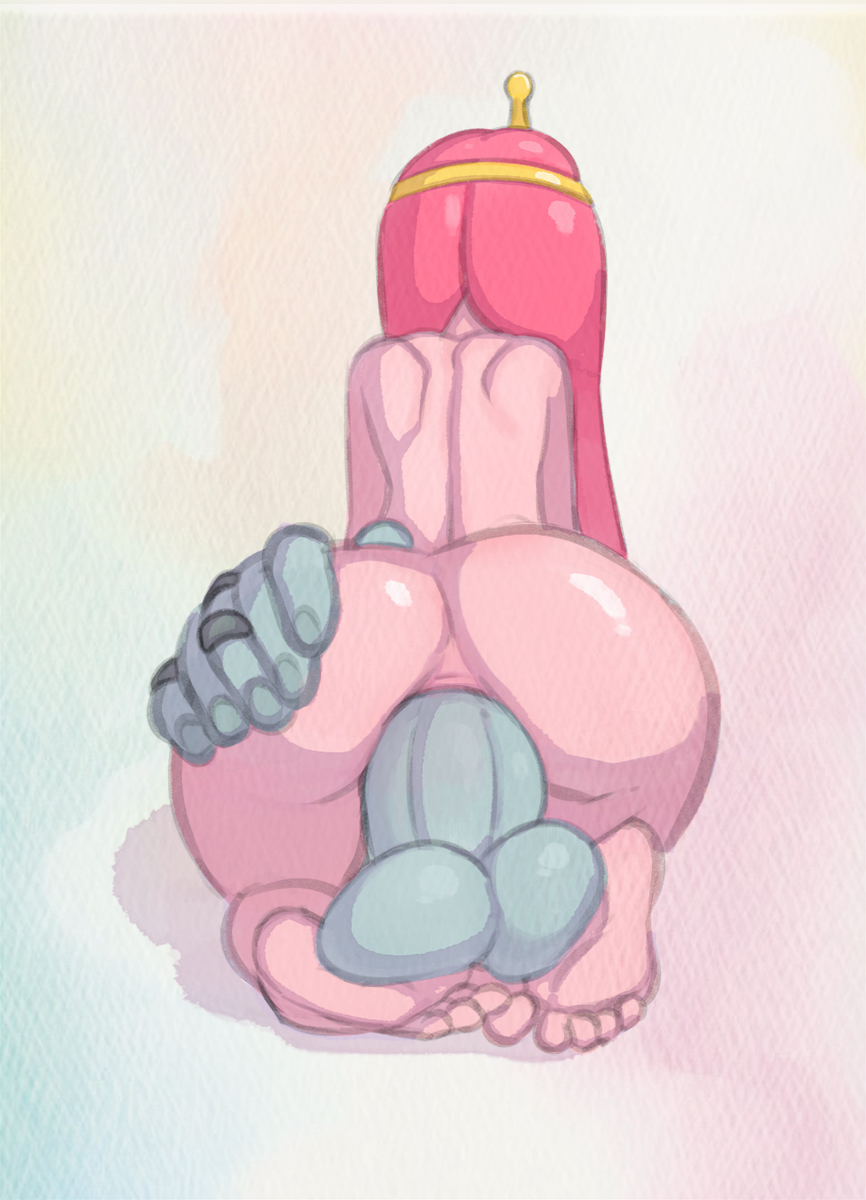 2019 5_fingers 5_toes adventure_time anal anal_penetration anus ball_fondling balls barefoot big_butt big_penis billy_(adventure_time) blue_balls blue_penis blue_skin bubble_butt butt butt_grab cartoon_network corrompida crown disembodied_penis duo erection faceless feet feet_on_balls female fingers fondling foot_fetish footjob hair hand_on_butt hi_res humanoid humanoid_feet humanoid_hands humanoid_penis kneeling long_hair male male/female mammal not_furry nude on_top penetration penis pink_hair pink_skin princess_bubblegum sex simple_background toes