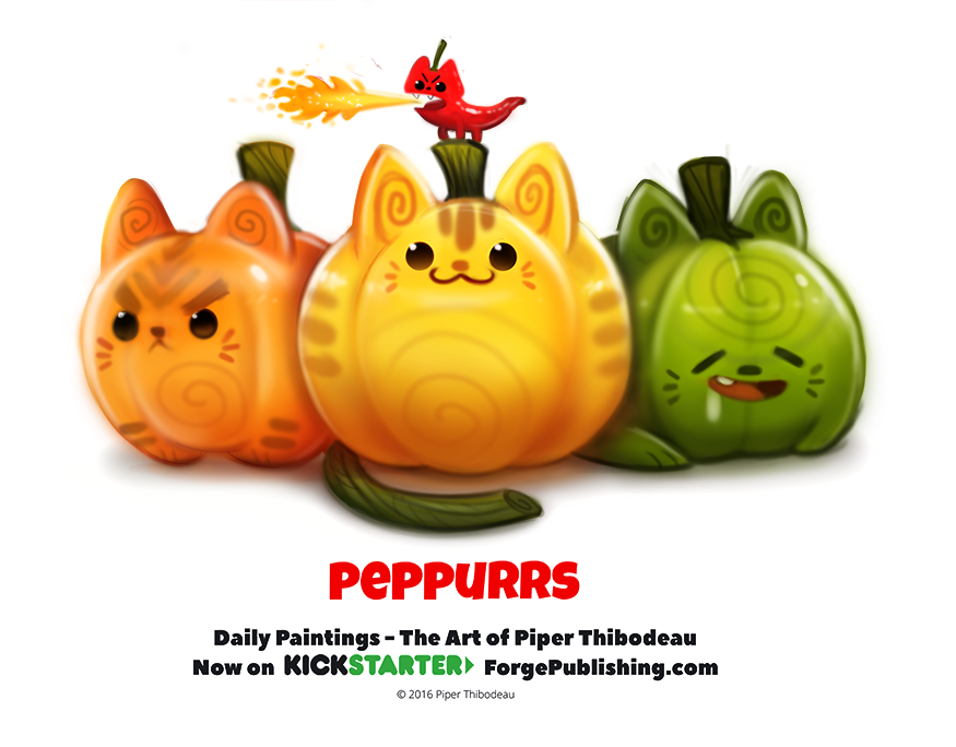 chili_pepper cryptid-creations domestic_cat felid feline felis flora_fauna food food_creature fruit group living_fruit mammal pepper_(fruit) plant
