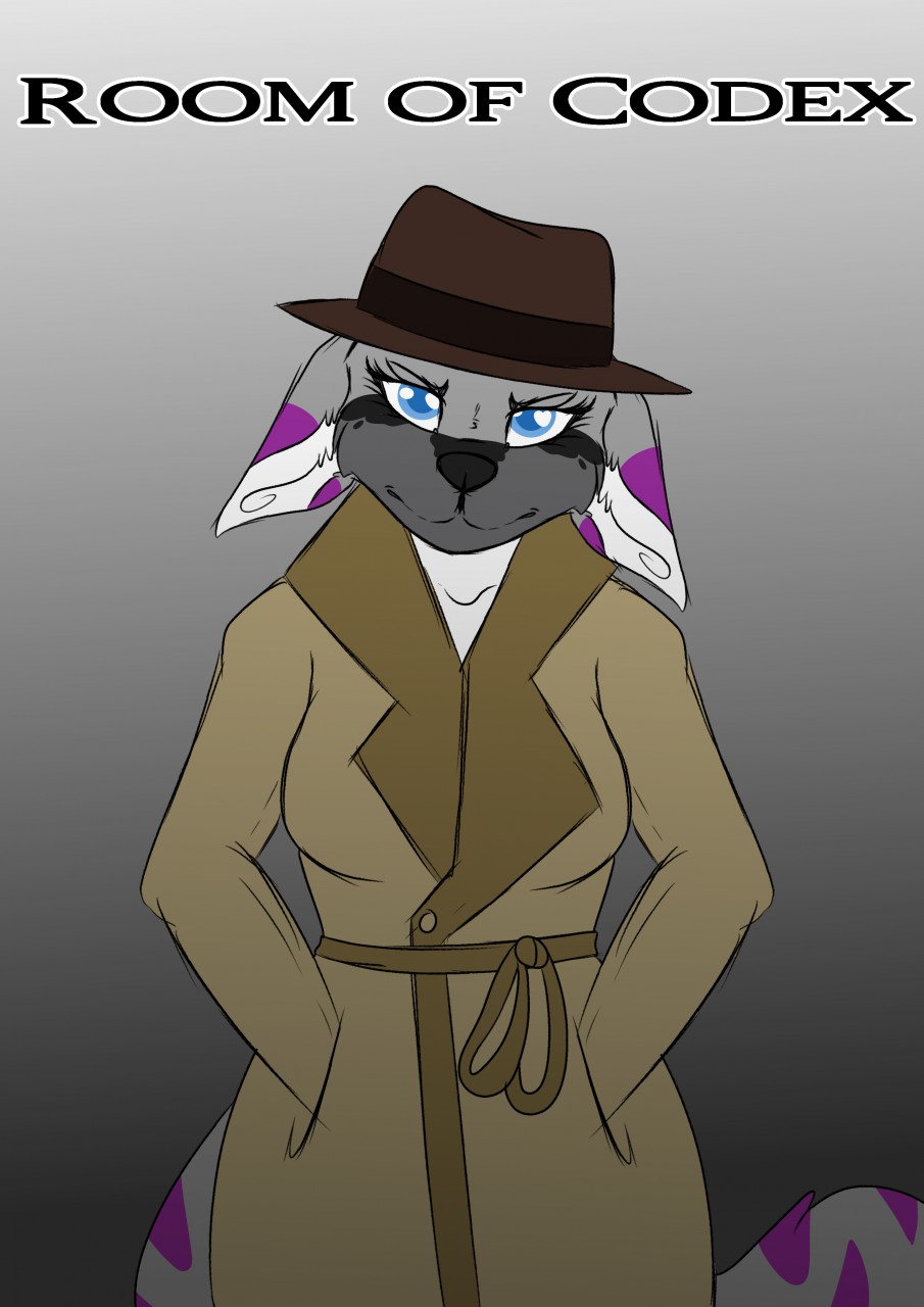 2019 anthro breasts canid canine canis clothed clothing digital_media_(artwork) female fur grumpy_griffin_creations_(artist) hat headgear headwear hi_res looking_at_viewer mammal simple_background solo topwear wolf