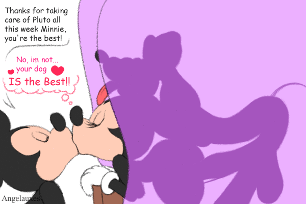 2019 2d_animation abdominal_bulge angelauxes animated anthro anthro_on_feral balls bestiality big_balls big_penis black_nose canid canine canis dialogue disney domestic_dog english_text eye_roll eyelashes eyes_closed female female_penetrated feral from_behind_position group huge_balls huge_penis infidelity kissing male male/female male_penetrating mammal mickey_mouse minnie_mouse mouse murid murine nude penetration penis pluto_(disney) rodent sex signature simple_background text thought_bubble tongue tongue_out vaginal vaginal_penetration white_background