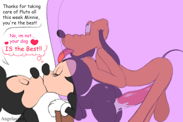 2019 2d_animation abdominal_bulge angelauxes animated anthro anthro_on_feral balls bestiality big_balls big_penis black_nose bodily_fluids canid canine canis cum cum_in_pussy cum_inside dialogue disney domestic_dog english_text eye_roll eyelashes eyes_closed female female_penetrated feral from_behind_position genital_fluids group huge_balls huge_penis infidelity kissing looking_pleasured male male/female male_penetrating mammal mickey_mouse minnie_mouse mouse murid murine nude open_mouth orgasm penetration penis pluto_(disney) rodent sex signature simple_background text thought_bubble tongue tongue_out vaginal vaginal_penetration white_background
