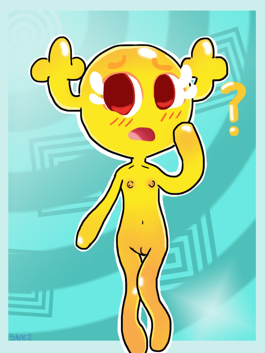 3:4 antlers blush cartoon_network fairy female hi_res horn looking_at_viewer navel nipples nude penny_fitzgerald pussy snack2_(artist) solo the_amazing_world_of_gumball