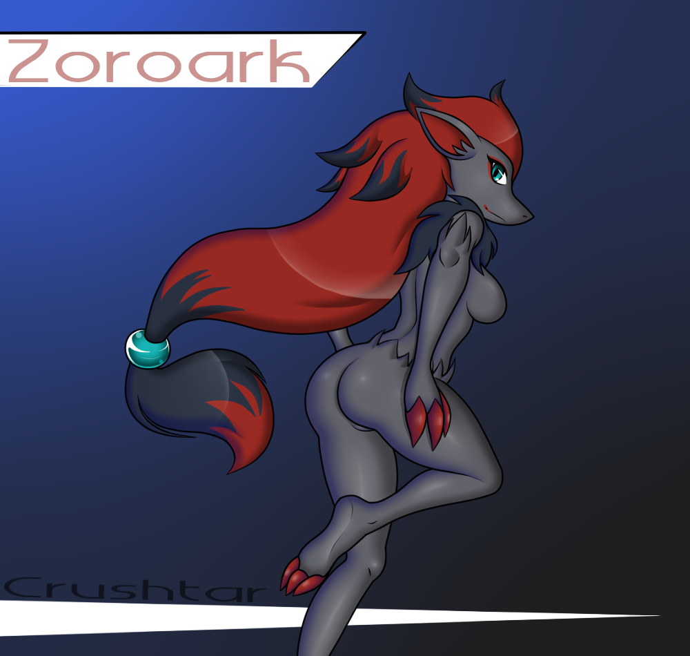 crushtar female invalid_tag mammal nintendo pok&eacute;mon pok&eacute;mon_(species) solo video_games zoroark