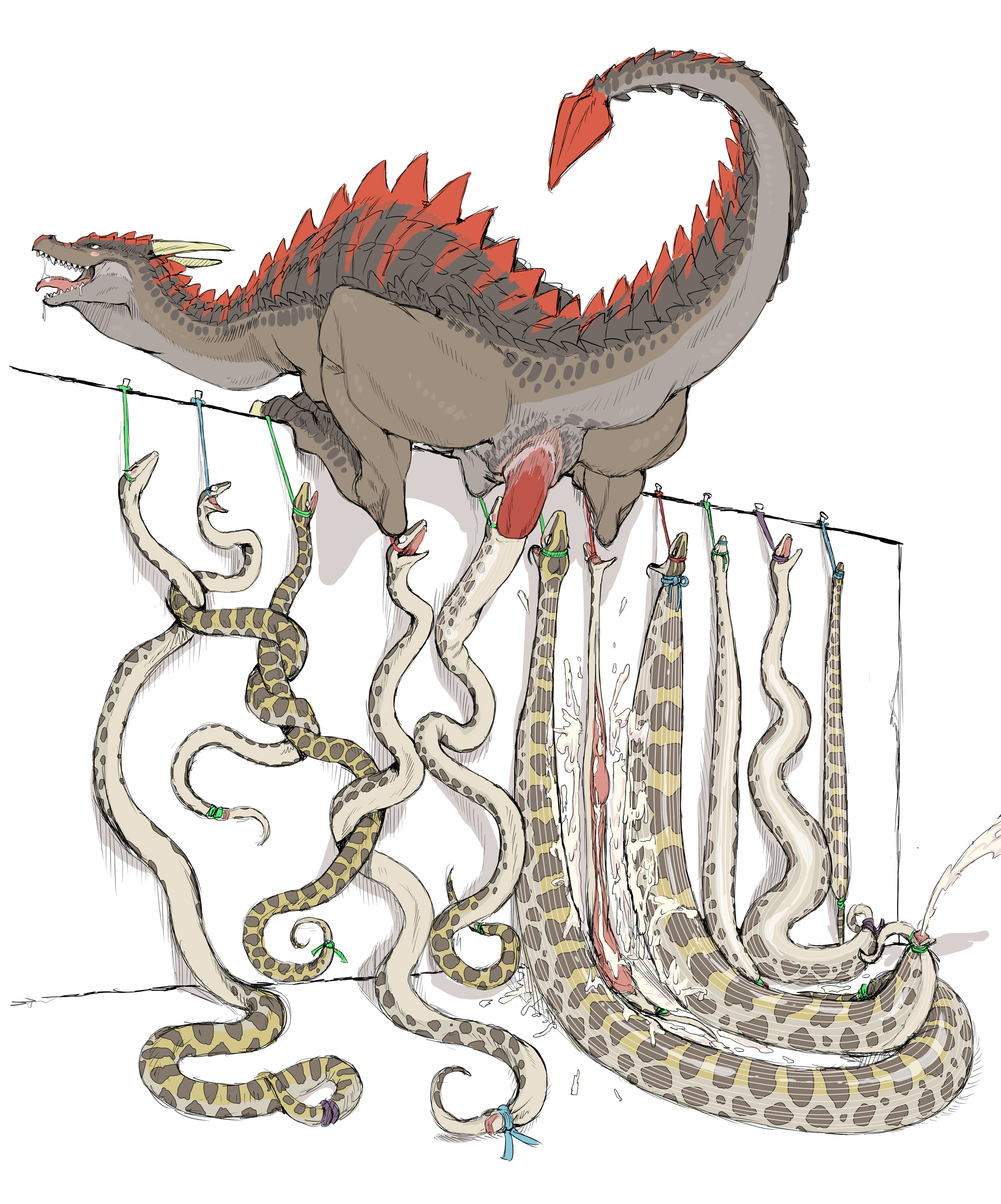 The Big ImageBoard (TBIB) - absurd res abuse after sex animal genitalia  asphyxiation belly belly expansion belly inflation bodily fluids bound  choking cloaca cum cum inflation cum inside death deep throat dinosaur