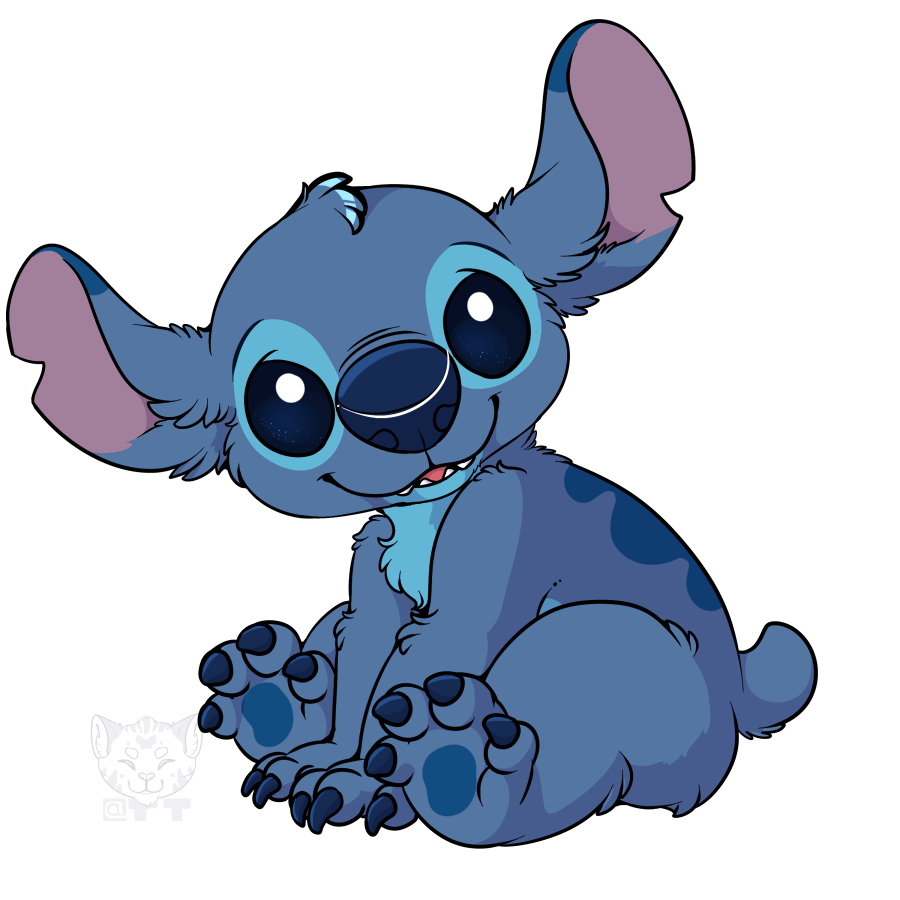 1:1 2014 4_toes alien alpha_channel back_markings blue_claws blue_eyes blue_fur blue_nose blue_pawpads brevity chest_tuft claws digital_media_(artwork) disney experiment_(lilo_and_stitch) fluffy fur head_tuft lilo_and_stitch looking_at_viewer markings notched_ear open_mouth open_smile pawpads simple_background small_tail smile solo stitch_(lilo_and_stitch) toes transparent_background tuft watermark