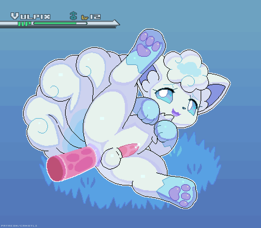 2019 aliasing alolan_vulpix alternate_color anal anal_penetration anal_tugging animated anus balls blinking camotli canid canine digital_media_(artwork) disembodied_penis duo edit feral fur gender_symbol girly gui happy happy_sex health_bar hindpaw loop male male/male male_penetrating mammal multi_tail nintendo pawpads paws penetration penis pixel_(artwork) pixel_animation pok&eacute;mon pok&eacute;mon_(species) regional regional_variant sex solo_focus spread_legs spreading symbol tapering_penis variant video_games white_fur ♂