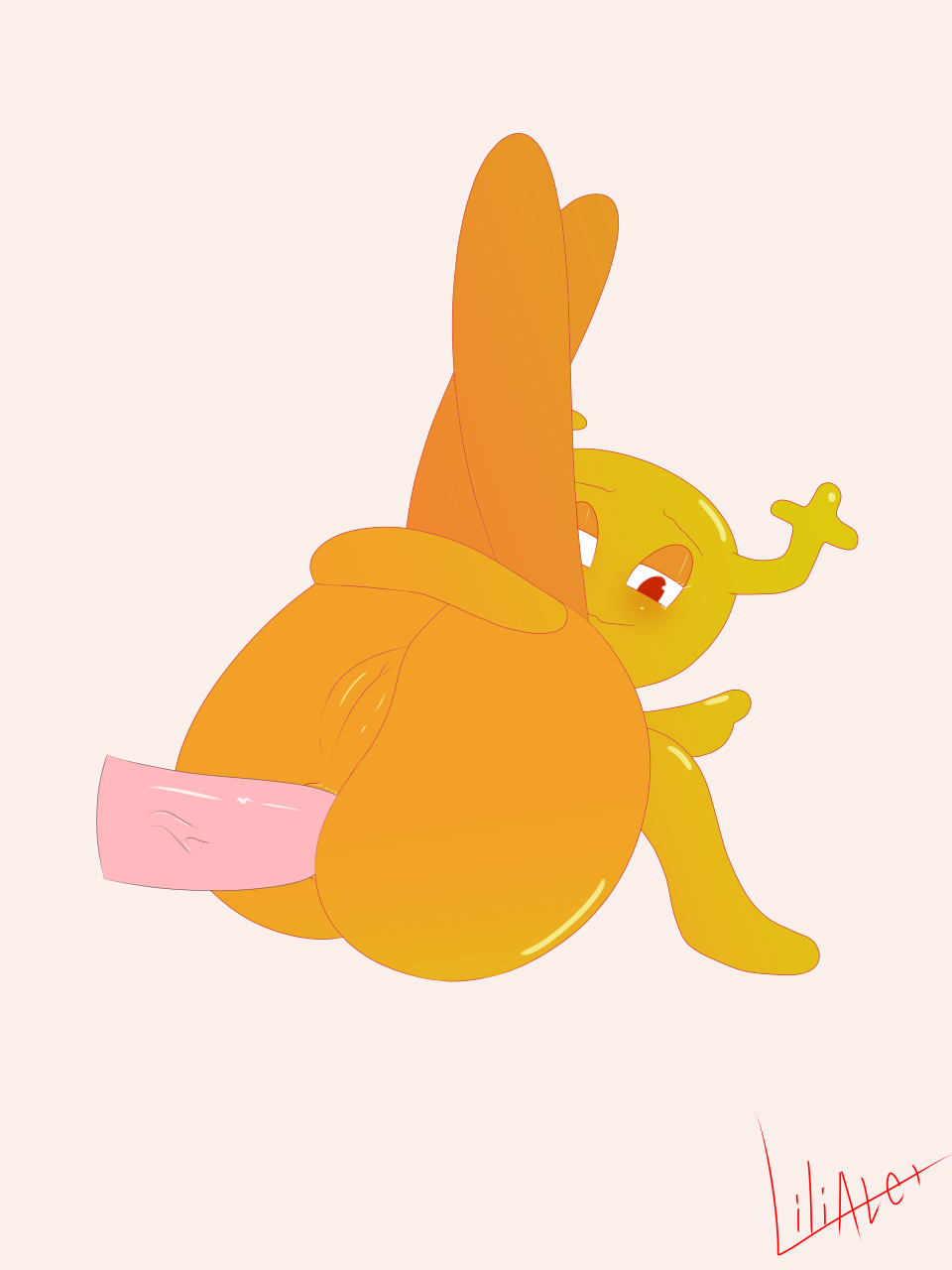 anal anal_penetration antlers blush cartoon_network disembodied_penis fairy female hi_res holding_legs horn liliater_(artist) male penetration penis penny_fitzgerald pussy smile the_amazing_world_of_gumball wings