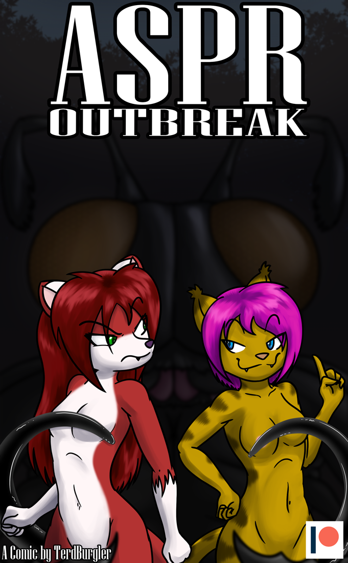 :3 angry anthro blue_eyes breasts canid canine domestic_cat duo english_text felid feline felis female fox fur green_eyes hair linda_wright mammal mia_carpenter navel nude purple_hair red_fur red_hair tentacles terdburgler text white_belly white_fur