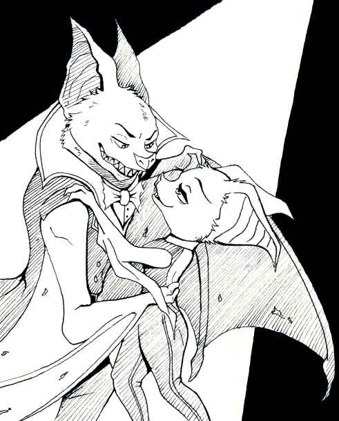 bigears blackandwhite caress caressing chiropteran dancing disney fan_character fanfic fanfiction fangs grin lettup love mammal microchiropteran phyllostomid romantic sendrax ship smile stroke stroking upplet vampire vampire_bat vehicle wheninstinctfalls wings yangochiropteran zootopia