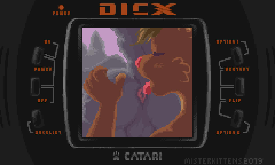 2019 2d_animation 4_fingers ambiguous_gender anal animated anthro anthro_on_anthro anus atari atari_lynx balls big_butt brown_body brown_fur butt butt_grab button_(disambiguation) canid canine canis cheek_tuft console controller cutaway deep_rimming digital_media_(artwork) duo english_text eyes_closed face_tuft faceless_male fingers fur green_hair grey_body grey_fur hair hand_on_butt humanoid_hands leaning leaning_forward licking lutrine male male/ambiguous mammal misterkittens mustelid oral pink_nose pixel_(artwork) presenting presenting_hindquarters raised_tail rimming sex signature submissive submissive_male text tongue tongue_out tuft video_games watermark wolf