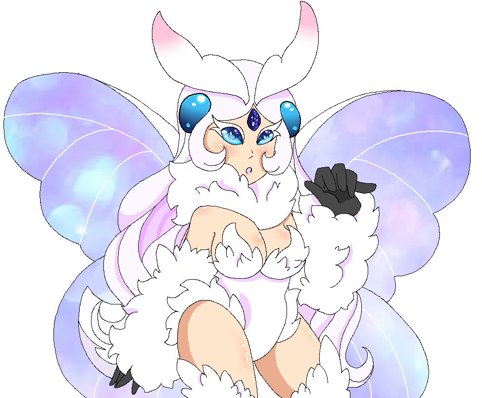 2019 4_eyes 5_fingers :o aliasing alternate_species animal_humanoid antennae_(anatomy) arthropod arthropod_humanoid big_breasts biped black_gloves blue_eyes blue_wings blush breasts cleavage clothed clothing dewlap_(anatomy) digital_drawing_(artwork) digital_media_(artwork) dipstick_antennae eyelashes female fingers fluffy forehead_gem front_view frosmoth fur gloves hair half-length_portrait handwear humanoid humanoid_hands humanoidized insect insect_humanoid lepidopteran lepidopteran_humanoid lepidopteran_wings light_skin lingerie long_hair mscreepyplaguedoctor multi_eye multicolored_antennae nintendo open_mouth pink_antennae pinup pok&eacute;mon pok&eacute;mon_humanoid pok&eacute;morph portrait pose simple_background solo standing tan_body tan_skin teddy_(clothing) thick_eyelashes two_tone_antennae unknown_pok&eacute;mon video_games white_antennae white_background white_body white_clothing white_fur white_hair wings