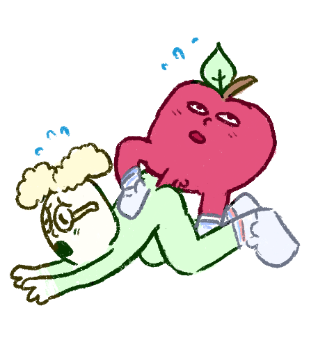 anonymous_artist apple apple_&amp;_onion apple_and_onion cartoon_network clothed clothing flora_fauna food food_creature footwear from_behind_position fruit male male_penetrating not_furry onion partially_clothed penetration penis plant sex shoes simple_background vegetable white_background