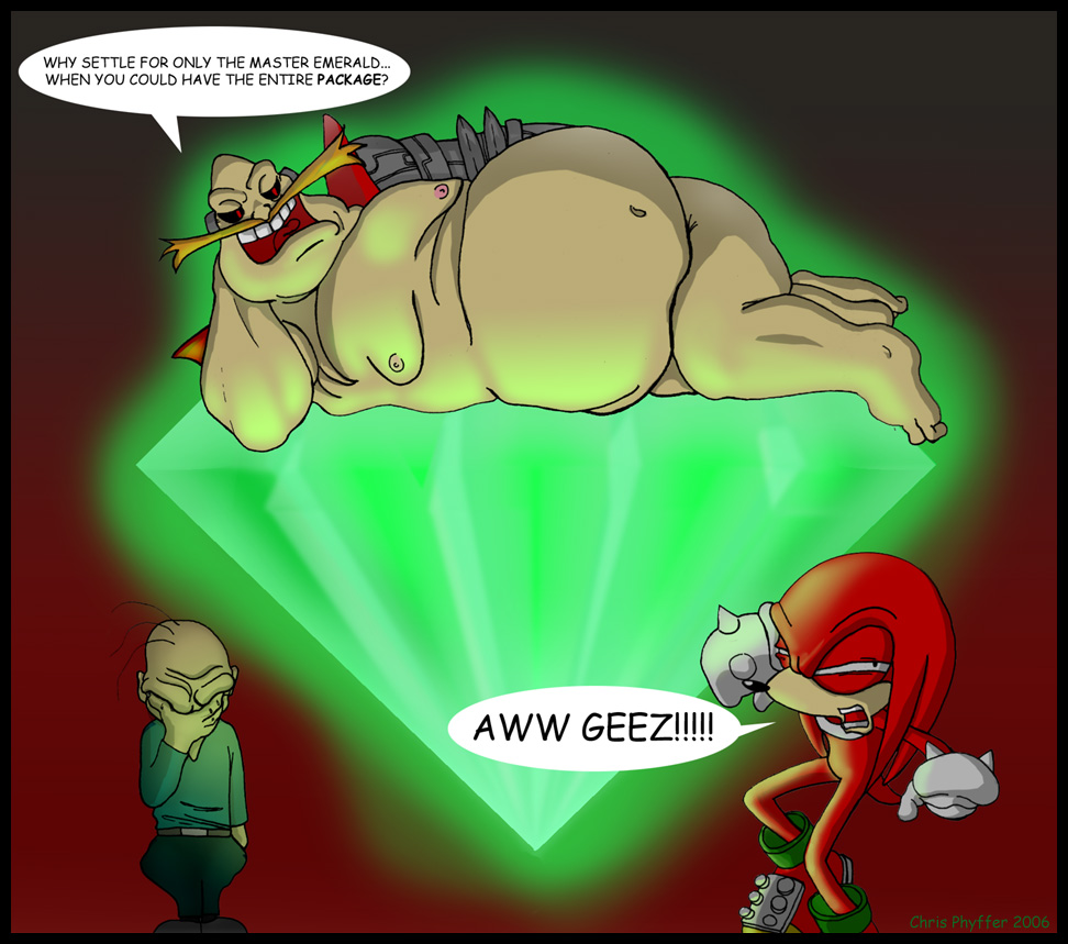 archie_comics chris_phyffer dr_robotnik knuckles_the_echidna snively sonic_team