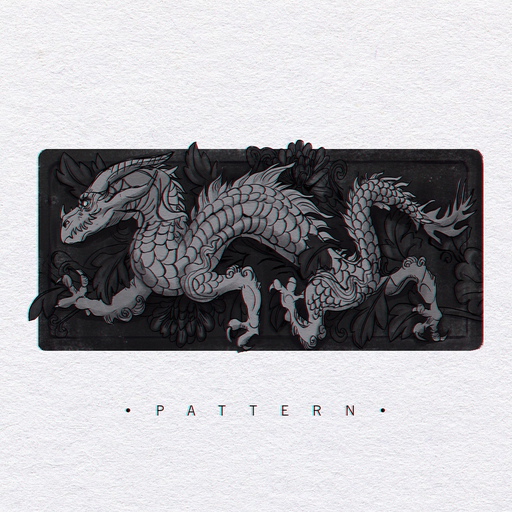 2019 ambiguous_gender asian_mythology claws dragon east_asian_mythology eastern_dragon feral horn mythology solo traditional_media_(artwork) x-zelfa