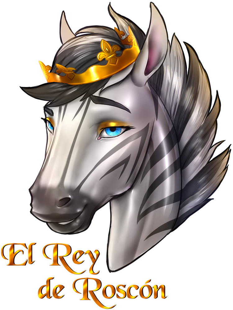 2020 anthro crown digital_media_(artwork) equid equine kaeldu king mammal quillu rosc&oacute;n royalty sticker telegram telegram_sticker zebra