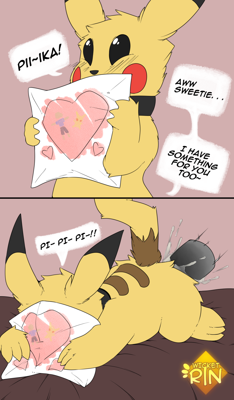 &lt;3 2020 ambiguous_gender ambiguous_penetration blush bodily_fluids collar cum genital_fluids hi_res male male/ambiguous nintendo penetration pikachu pok&eacute;mon pok&eacute;mon_(species) video_games wicketrin