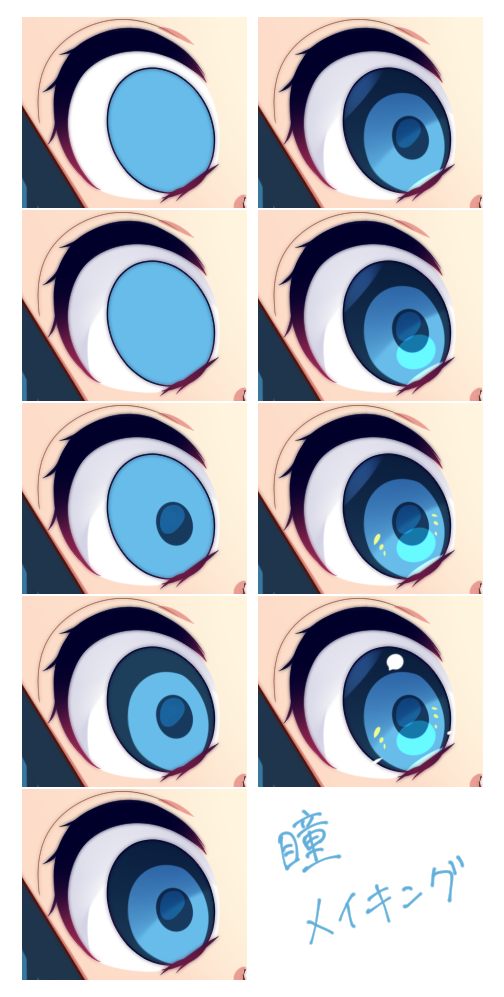 blue_eyes commentary_request eyelashes eyes how_to looking_at_viewer original yuihiko