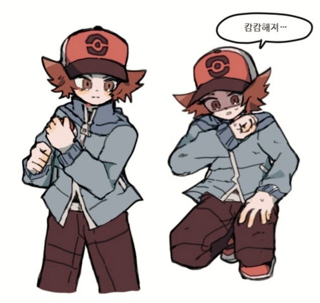 baseball_cap black_pants brown_eyes brown_hair commentary_request hat holding holding_poke_ball korean_commentary male_focus pants poke_ball poke_ball_(generic) pokemon pokemon_(game) pokemon_bw poshong standing touya_(pokemon)