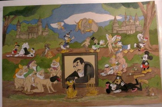 bashful crossover daisy_duck dewey_duck disney doc donald_duck dopey dumbo fantasia goofy grumpy happy huey lady_and_the_tramp louie_duck madame_upanova mickey_mouse minnie_mouse peter_pan pluto sleepy sneezy snow_white the_three_little_pigs tinker_bell walt_disney